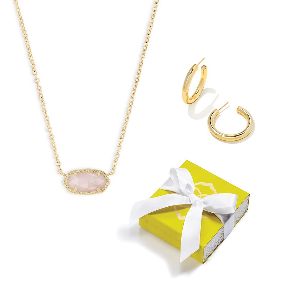 Kendra Scott Elisa Necklace and Colette Earrings Set