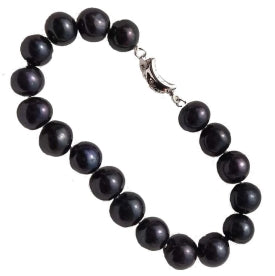 Completely Bella Black Freshwater Pearl Bracelet