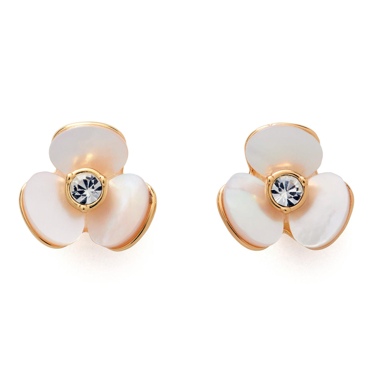 kate spade new york Disco Pansy Studs - Cream