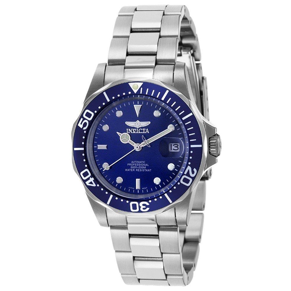 Invicta Men's Pro Diver Automatic 3 Hand Blue Dial Watch