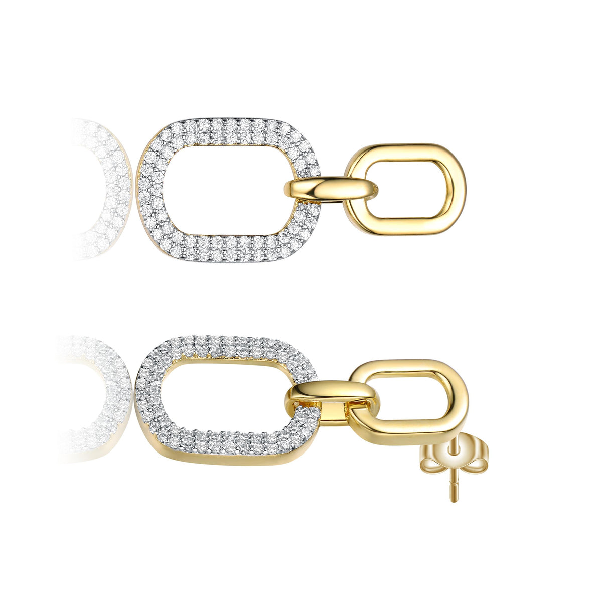 GENEVIVE Timeless Drop Earrings