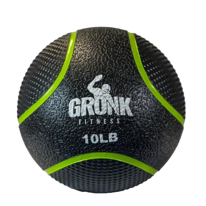 Gronk Fitness Medicine Ball 10lb Aqua