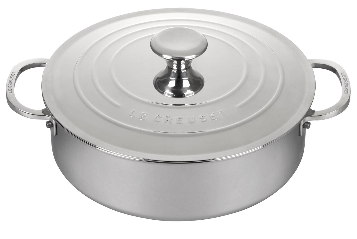 Le Creuset 4.5qt Stainless Steel Rondeau Pan