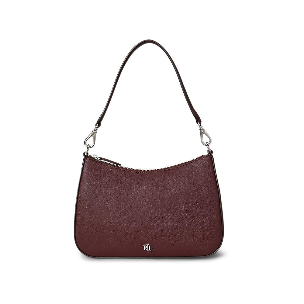 Ralph Lauren Crosshatch Leather Medium Danni Bag