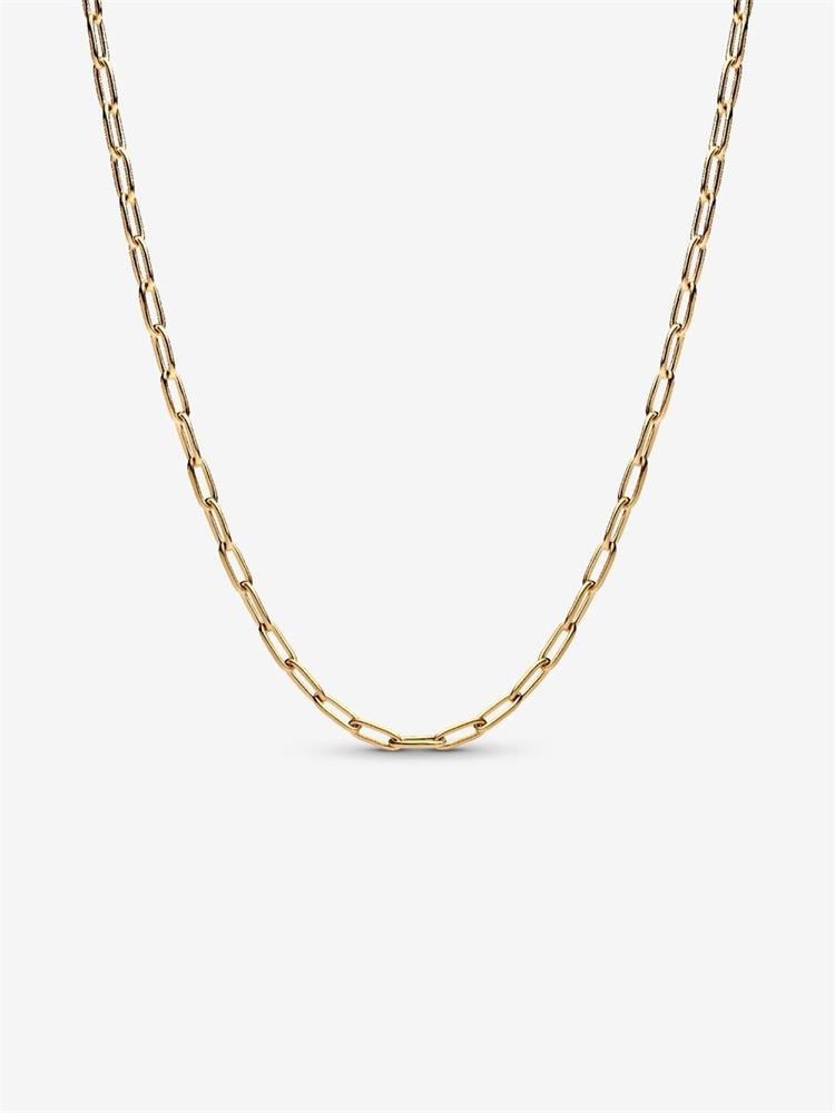 Pandora Elongated Link Chain Necklace Size 28"