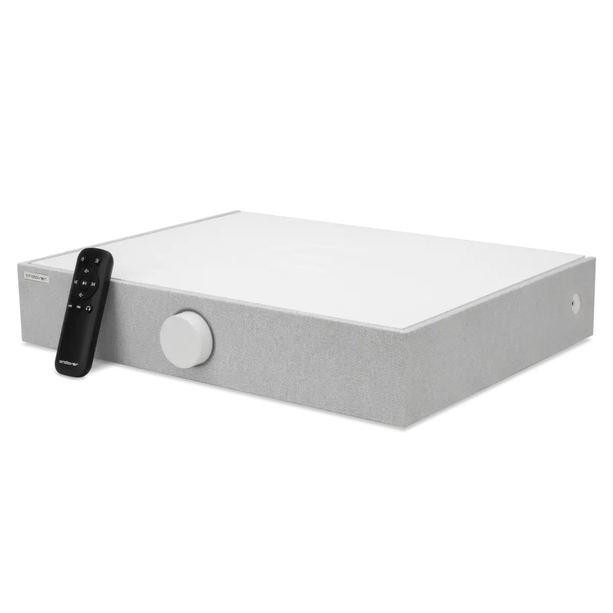 Andover Audio SpinBase 2 Powered Turntable Speaker White
