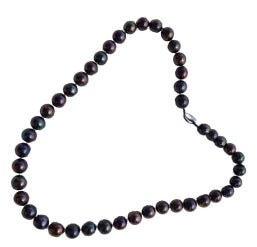 Completely Bella Black Freshwater Pearl Necklace