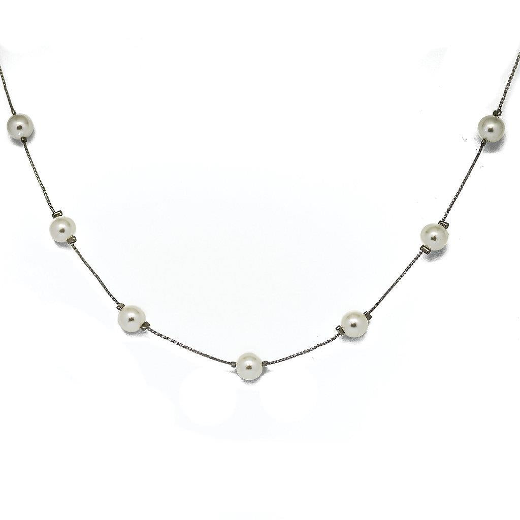 Completely Bella 18" Simulated Pearl Fashion Necklace