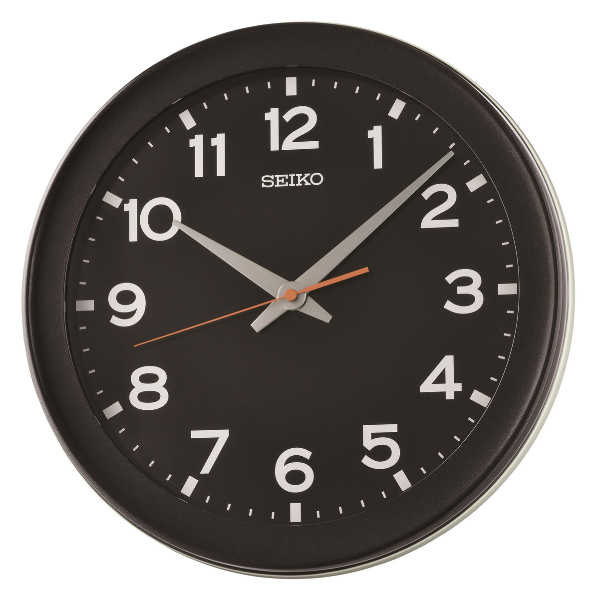 Seiko Clocks Wall, Quartz, Black
