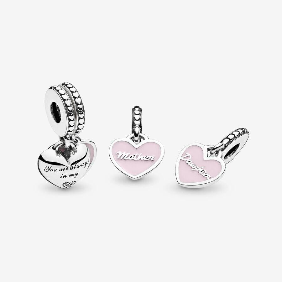 Pandora Mother Daughter Split Charm