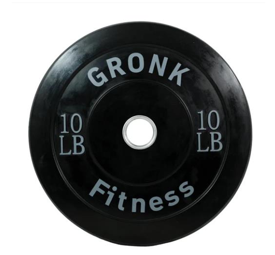 Gronk Fitness Bumper Plate 55LB - RED