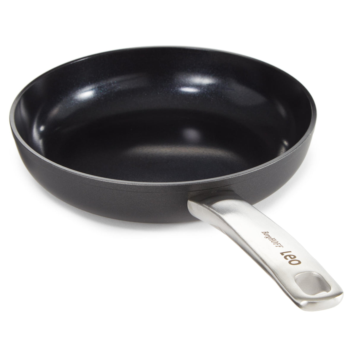 BergHOFF Leo Graphite 8" Recycled Alum Ceramic NS Fry Pan