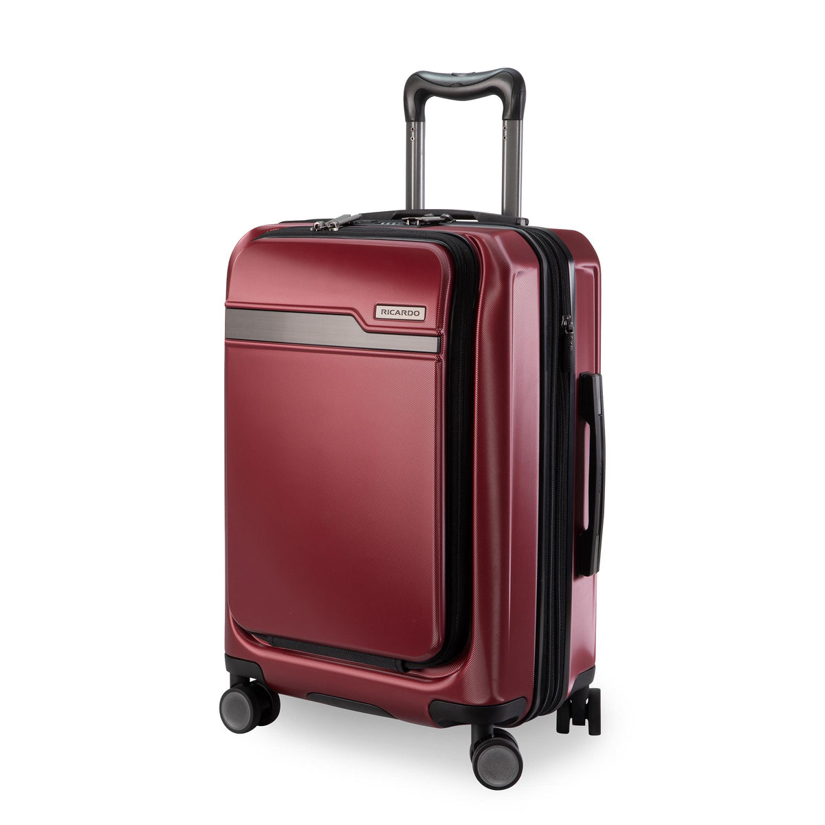 Ricardo Beverly Hills - Brentwood HS Front Opening Carry-On - Crimson