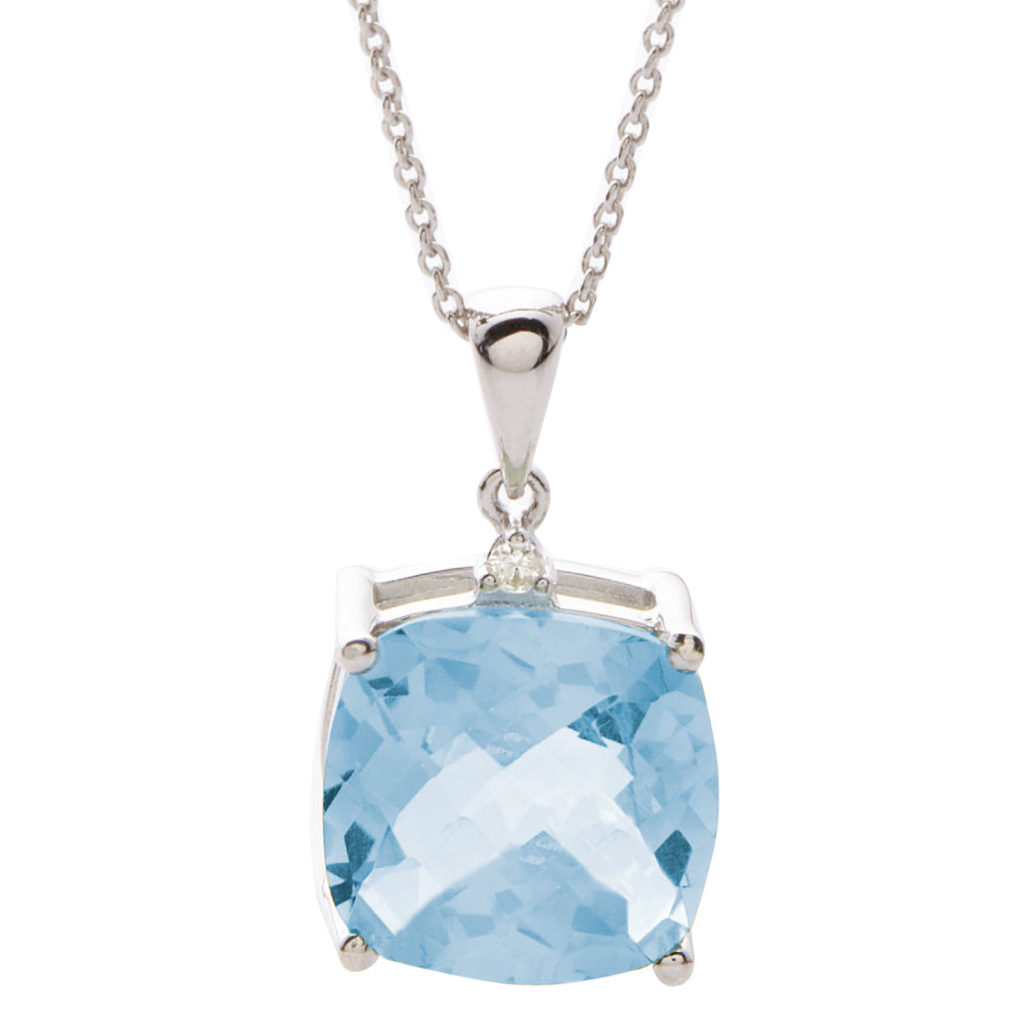 Jilco Inc Blue Topaz Necklace