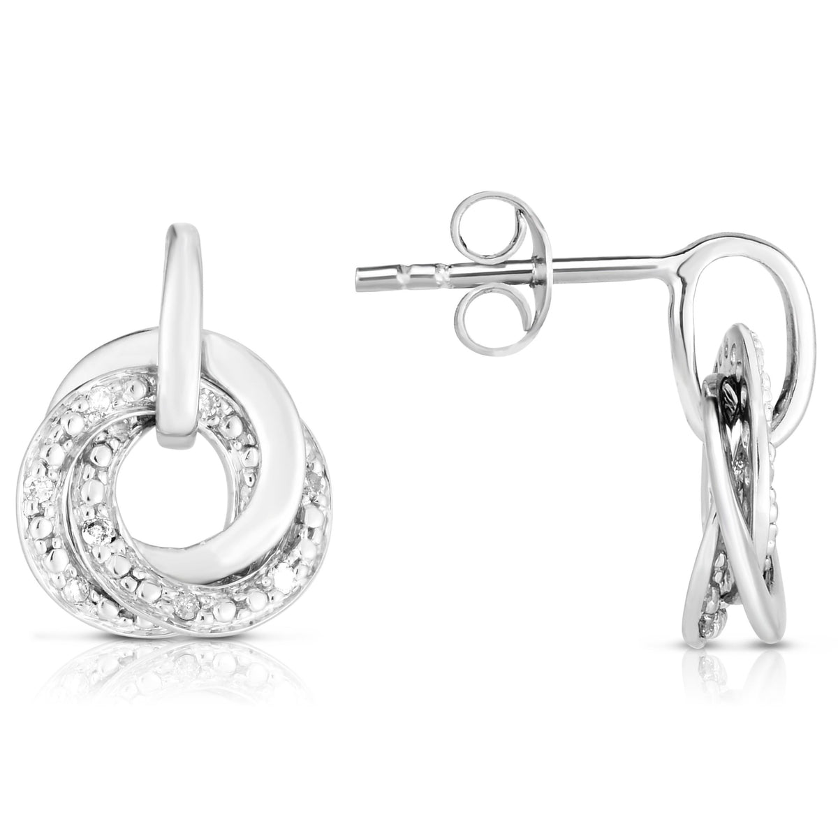 Jilco Inc Tri Circle Earrings