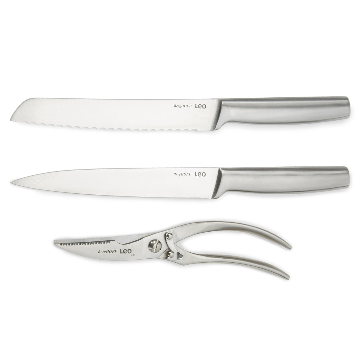 BergHOFF Leo Legacy 3Pc Stainless Steel Cutlery Set