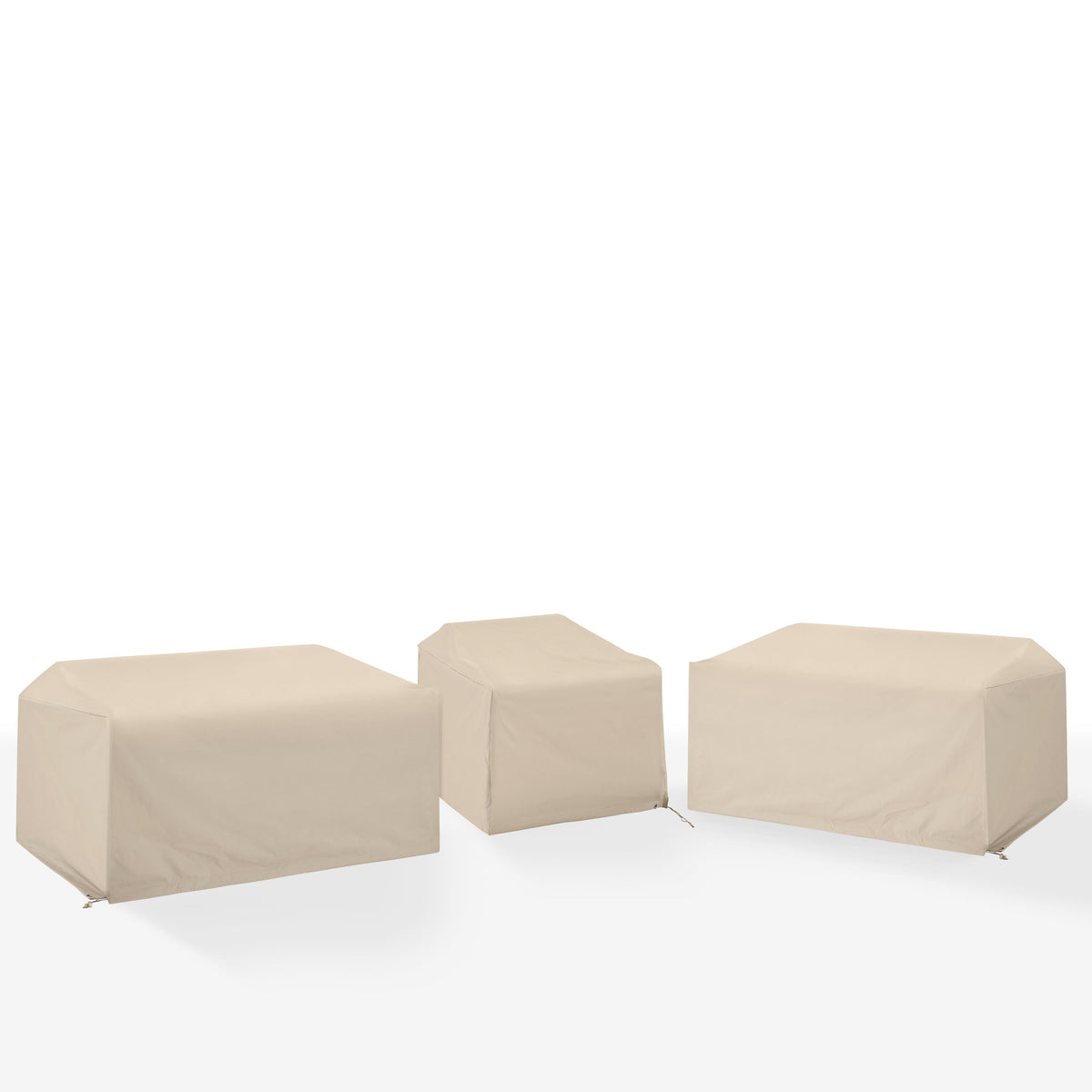 Crosley Outdoor 3Pc Outdoor Sectional Furniture Cover Set