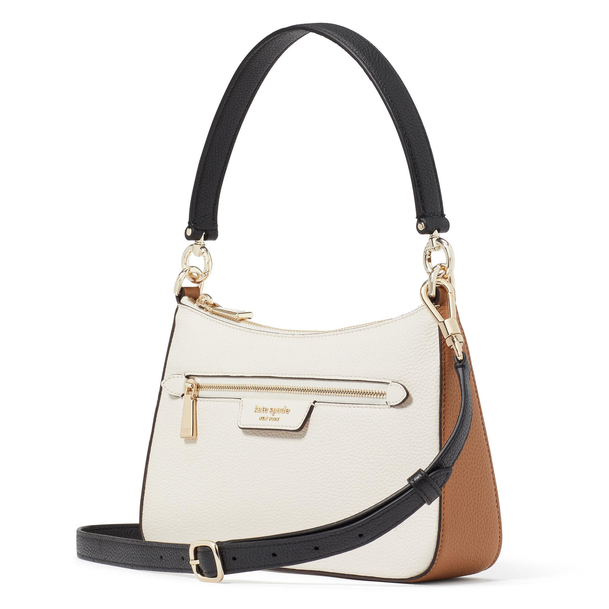 kate spade new york Hudson Colorblocked Convertible Crossbody - Parchment Multi