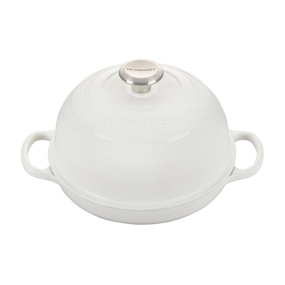 Le Creuset 1.75qt Signature Cast Iron Bread Oven White