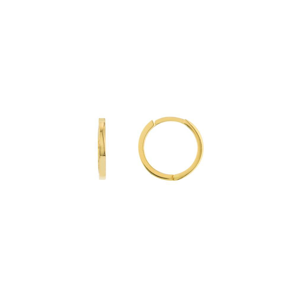 HAWLEY ST 14.25mm Square Wire Hoop Earrings