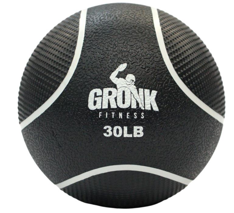 Gronk Fitness Medicine Ball 30lb White