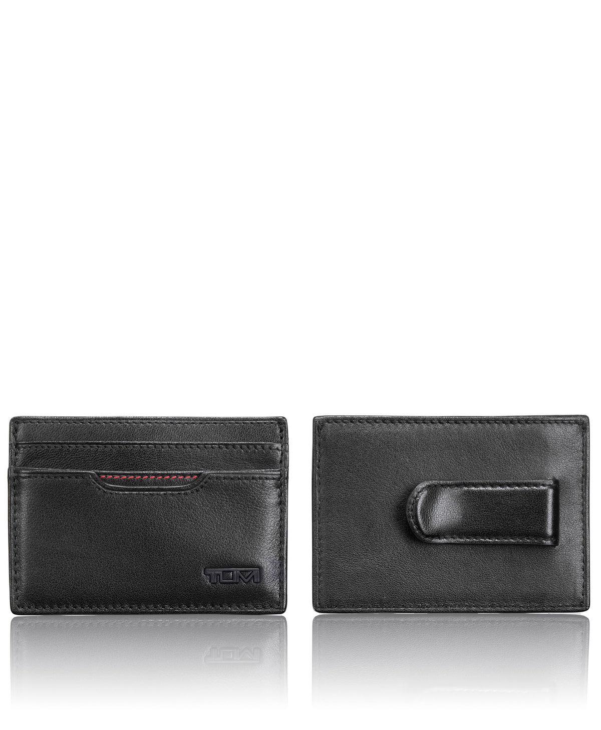 Delta Money Clip Card Case w/Tumi ID Lock
