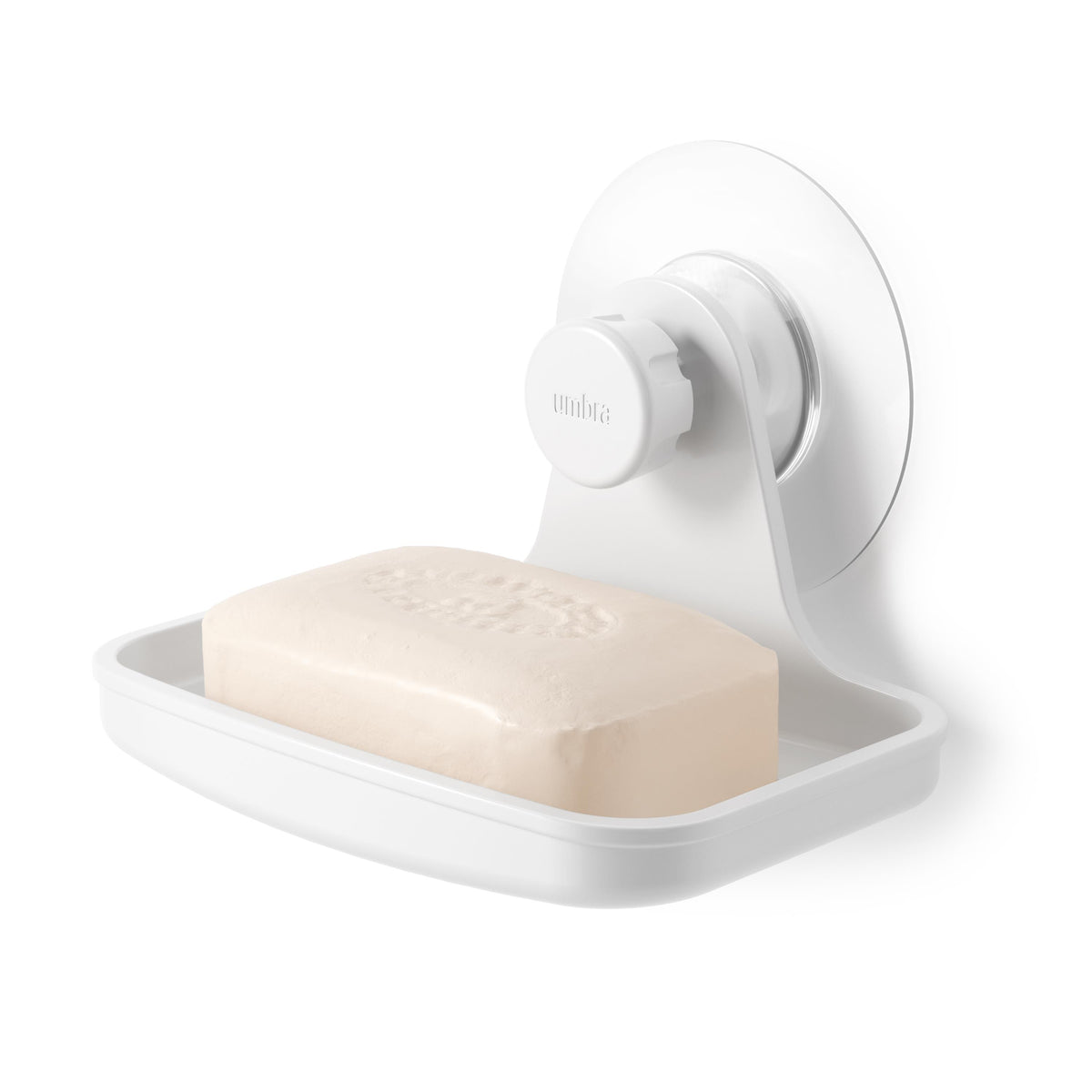 Umbra Flex Adhesive Soap Dish White