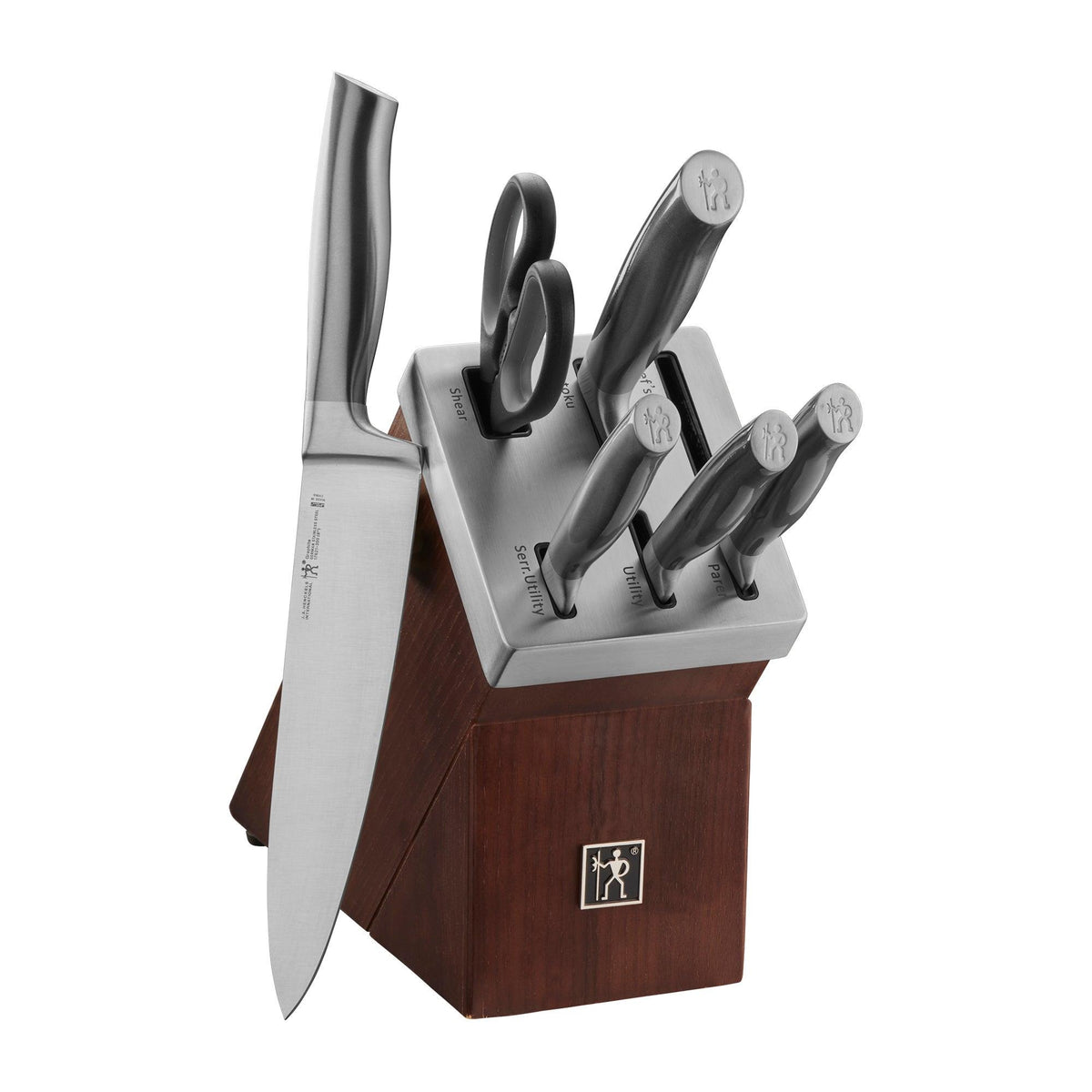 Henckels Graphite 7pc Self-Sharpening Knife Block Set