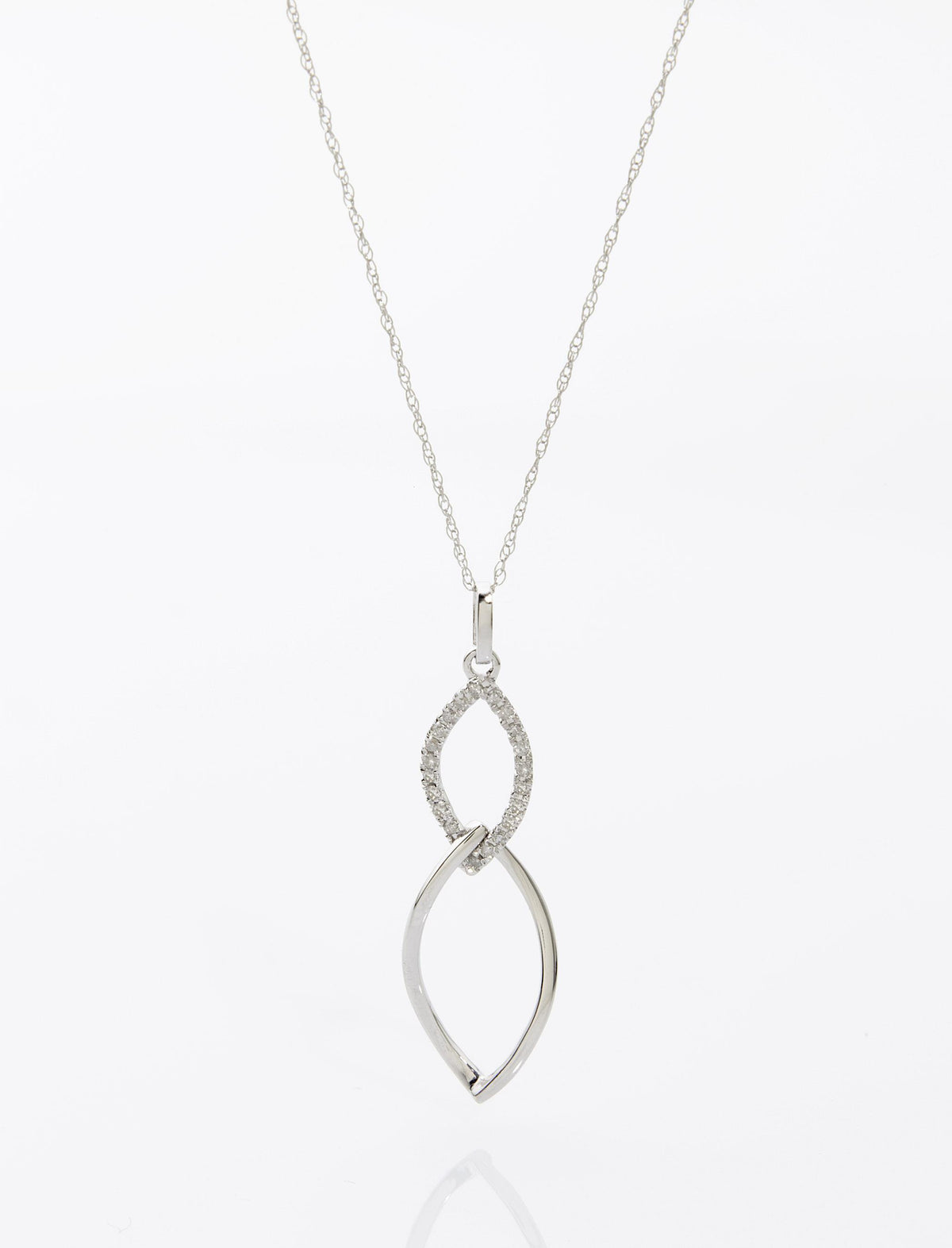 Jilco Nouveau Diamond Necklace White Gold