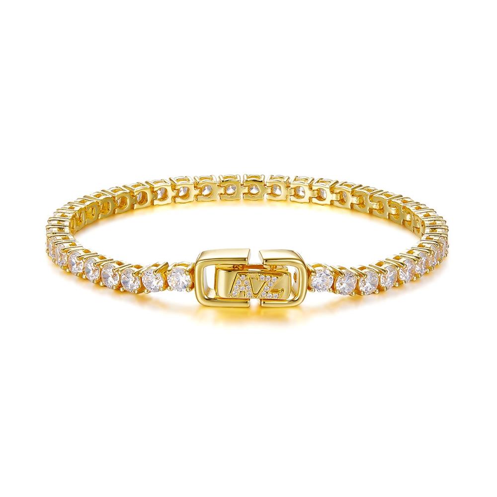 Anna Zuckerman Luxe 5 Carat Four Prong Bracelet Size 6.75 inch