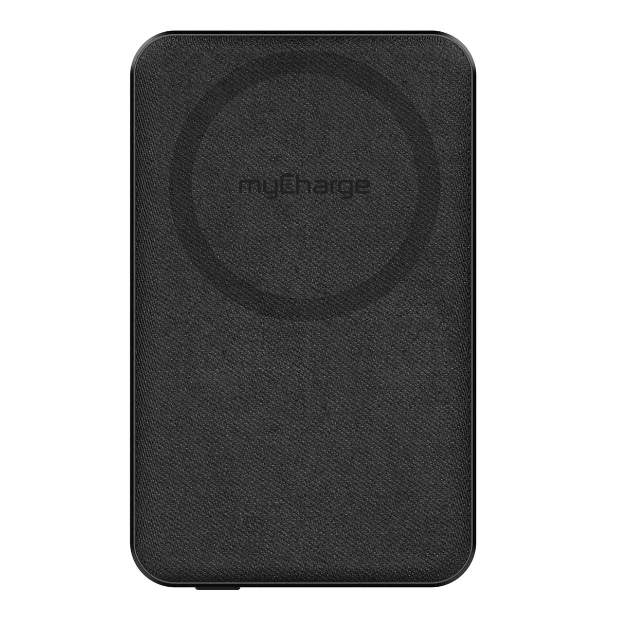 myCharge CliqLuxe 10K Wireless Power Bank w/ Wall Plug and Stand Black