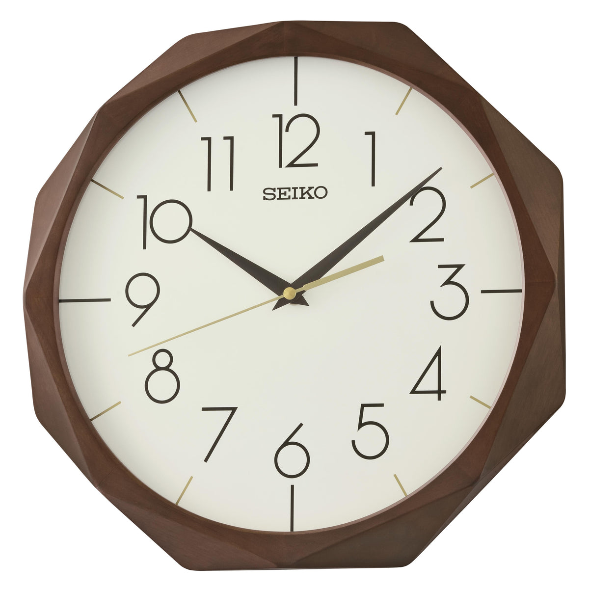 Seiko Clocks Wall, Quartz, Brown