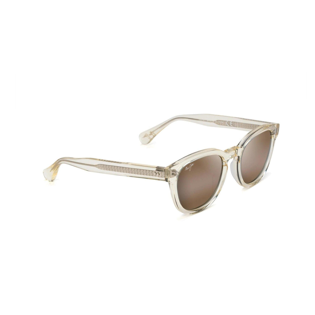 Maui Jim Cheetah 5 Polarized Sunglasses Vintage Crystal Frame HCL Bronze Lens