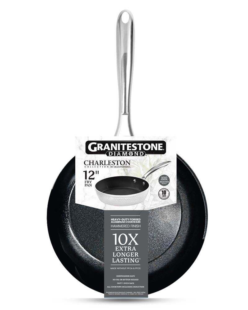 GraniteStone Cookware Charleston Fry Pan Size 12 Inch