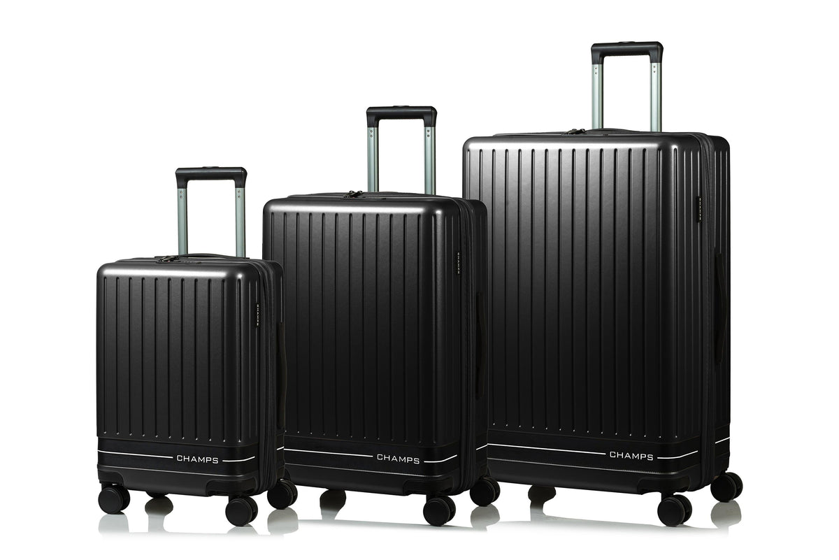 Champs Luggage Fresh II Hardside Luggage Set Size 3 Pieces