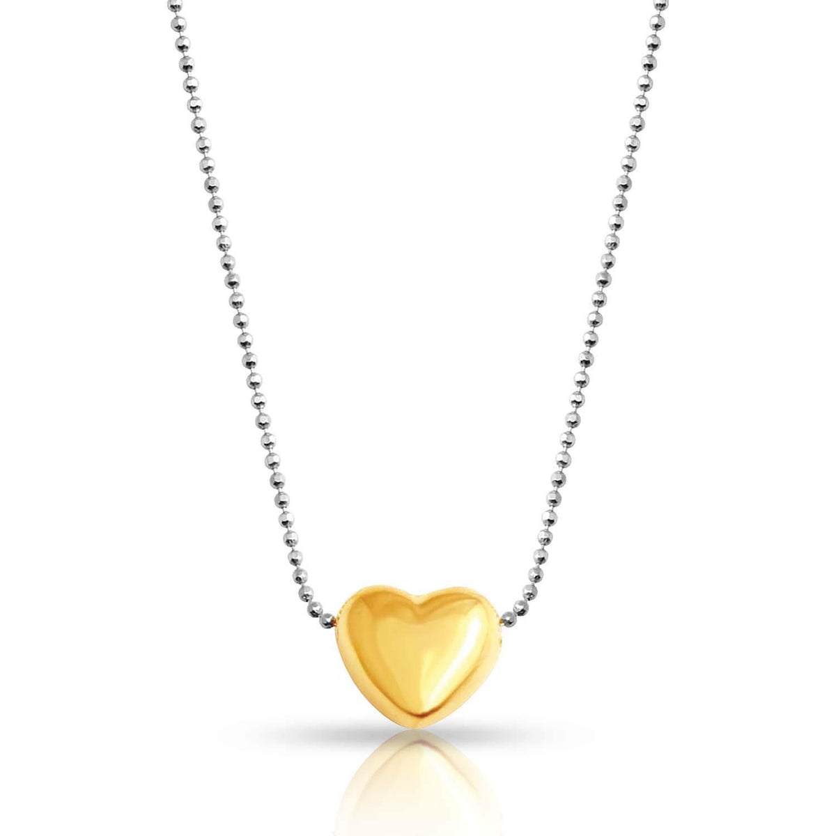 Infinity Luxe Jewelry Collection Sliding Heart Necklace