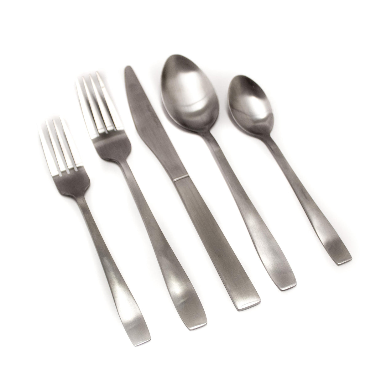 BergHOFF Essentials 20Pc 18/10 Stainless Steel Flatware Set, Matte