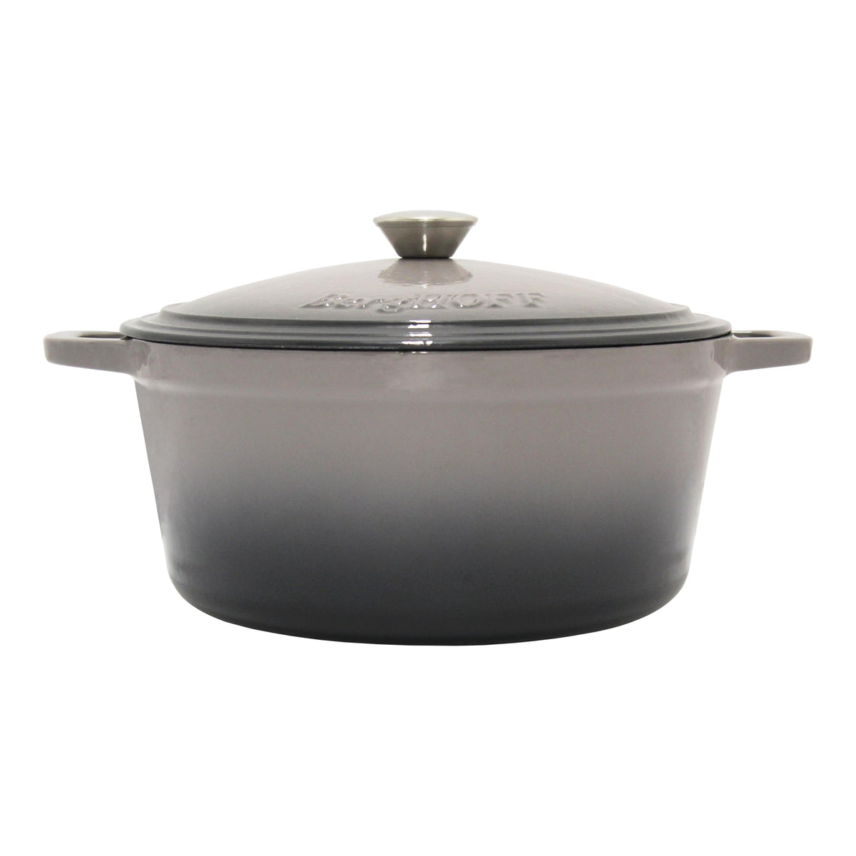 BergHOFF Neo 7qt Cast Iron Round Cov Dutch Oven, Meringue