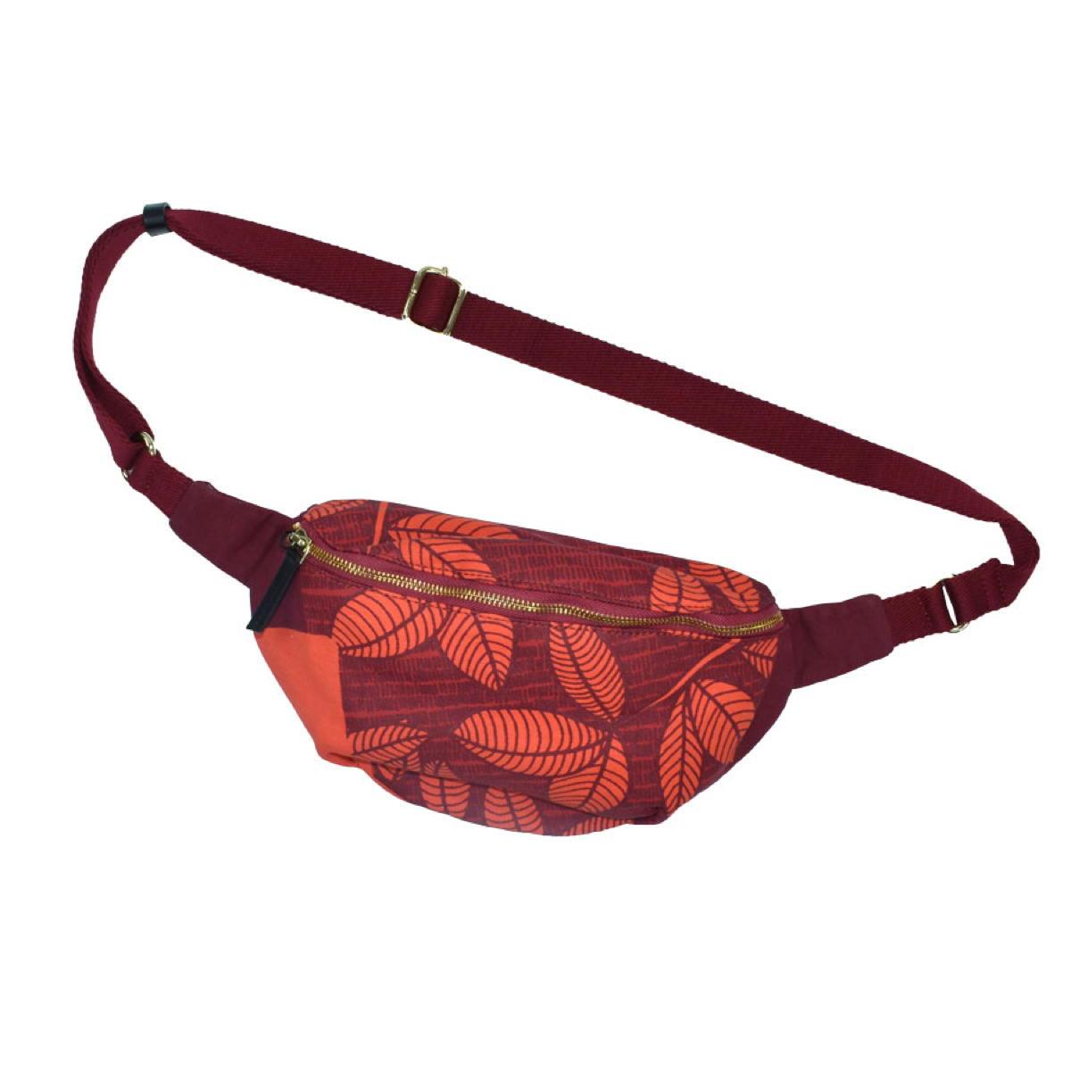 Dupatta Designs Auer Cross Body Banana Sling Bag
