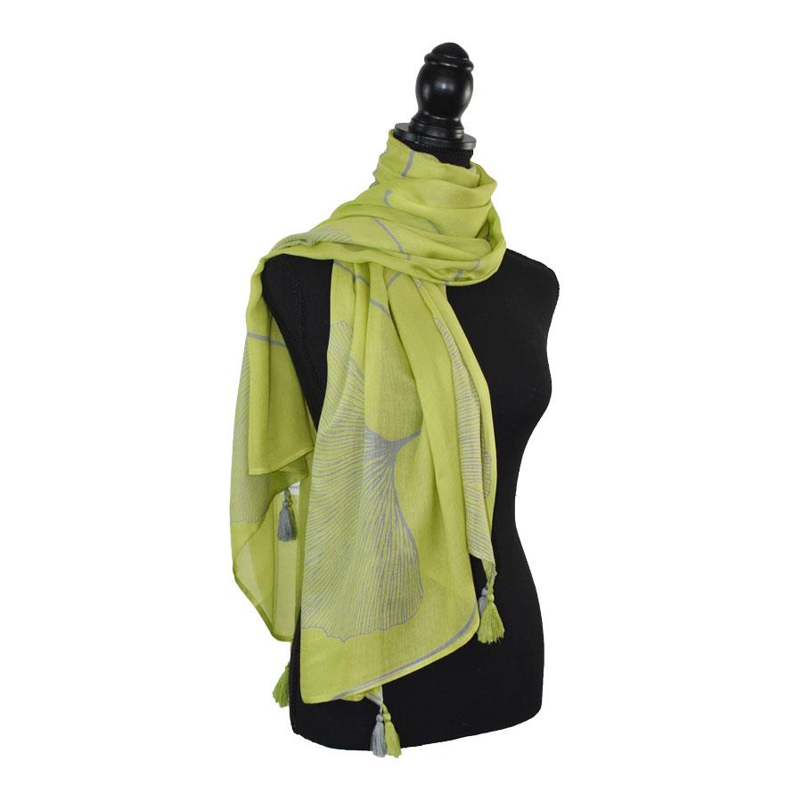 Dupatta Designs Ginko Floral Scarf