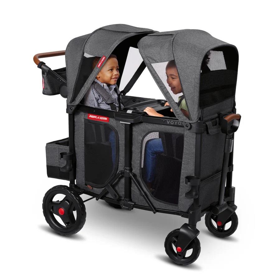 Radio Flyer Voya XT 2 Seat Stroller Wagon