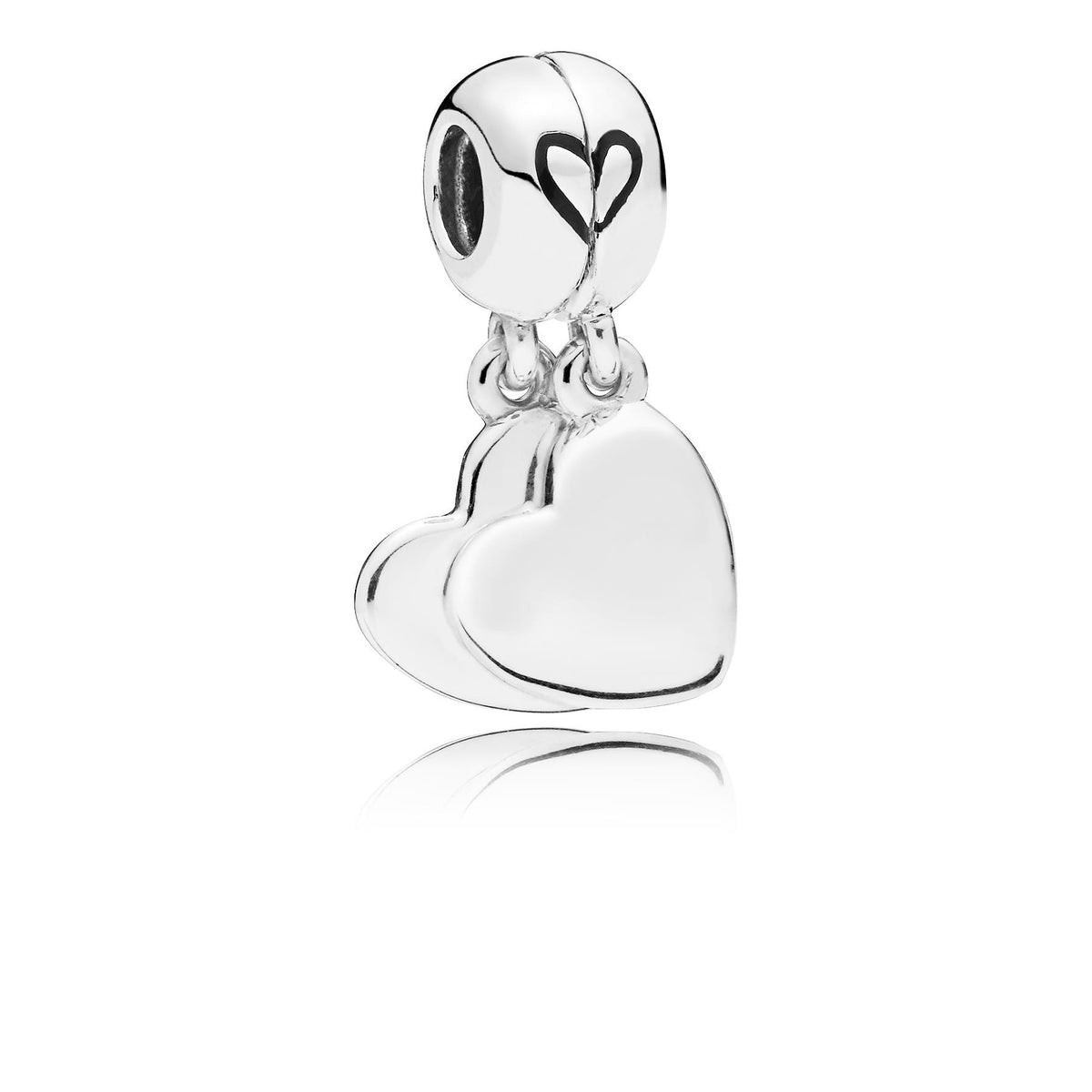 Pandora Mother & Son Heart Split Dangle Charm