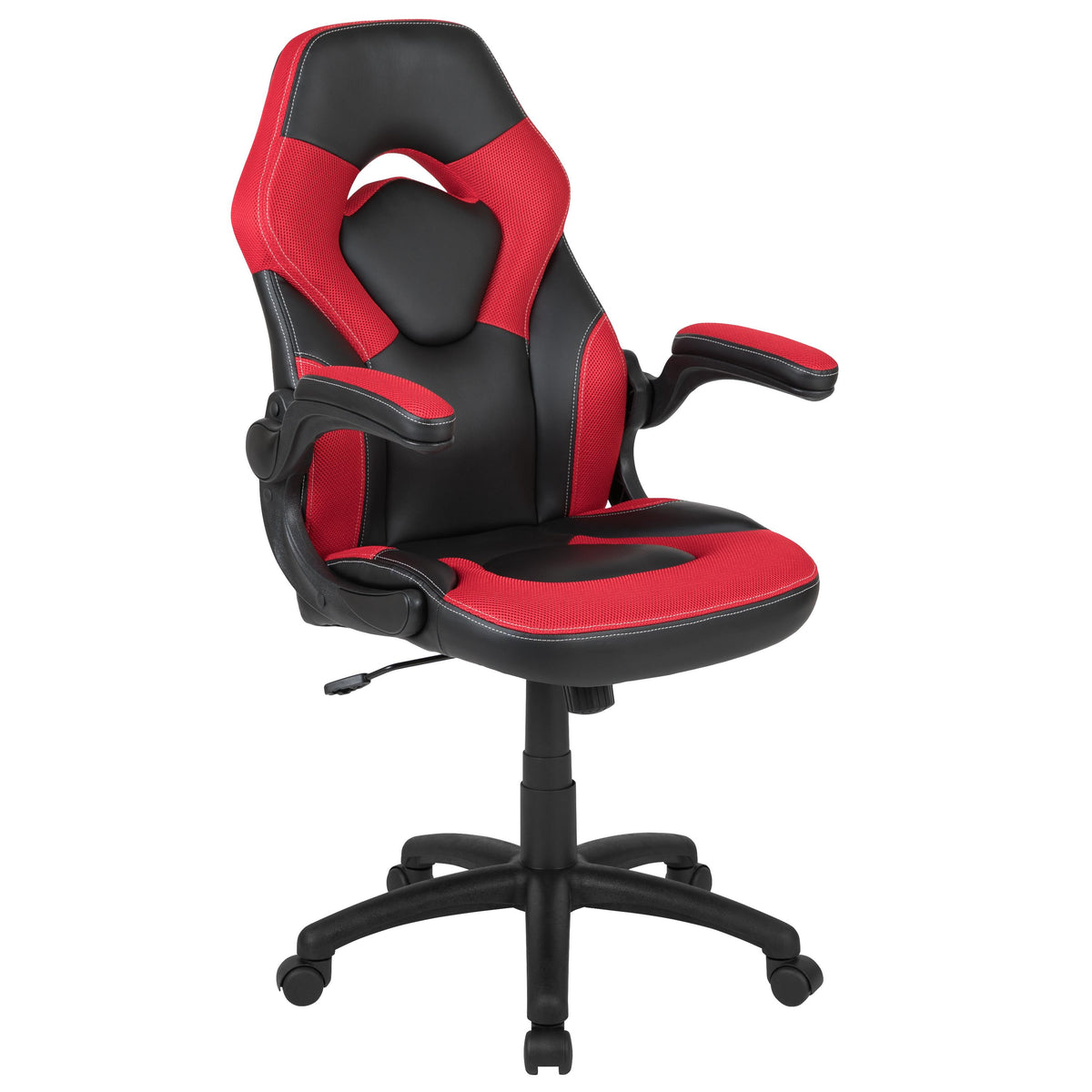 OSC Designs Red/Black X10 Series Ergonomic Racing Style Gaming Chair