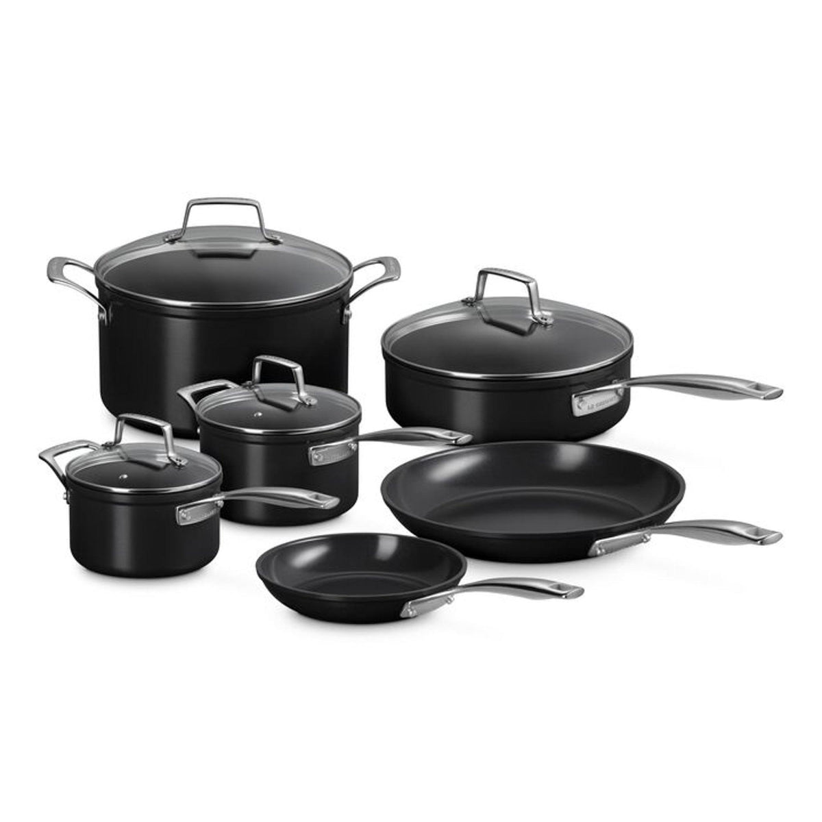 Le Creuset 10pc Essential Nonstick Ceramic Cookware Set
