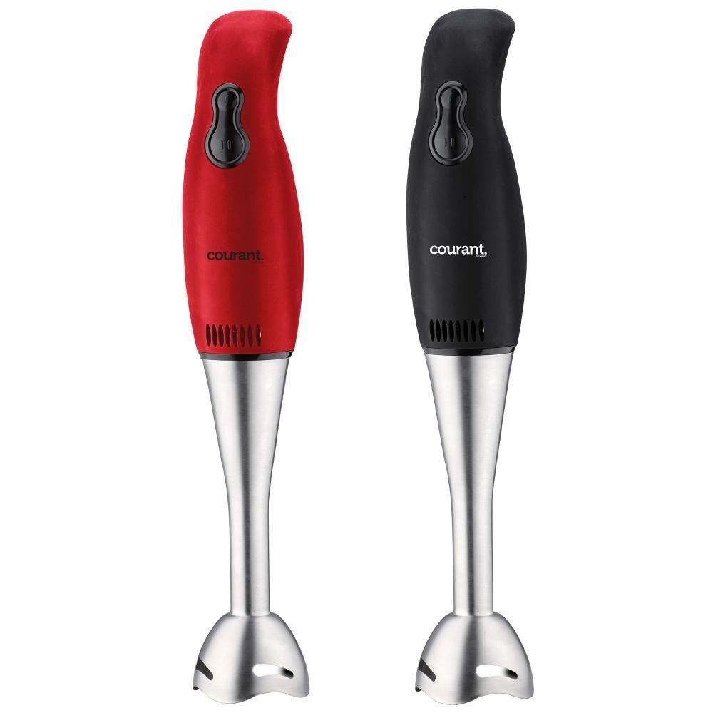Courant 2PACK Hand Blender Black & Red