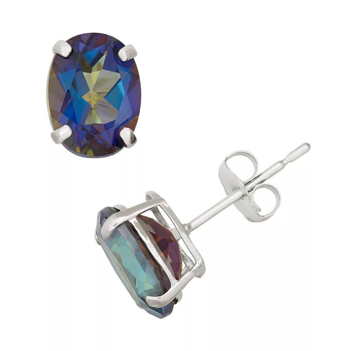 Completely Bella 2.9 ct. Mystic Oval Topaz Earrings