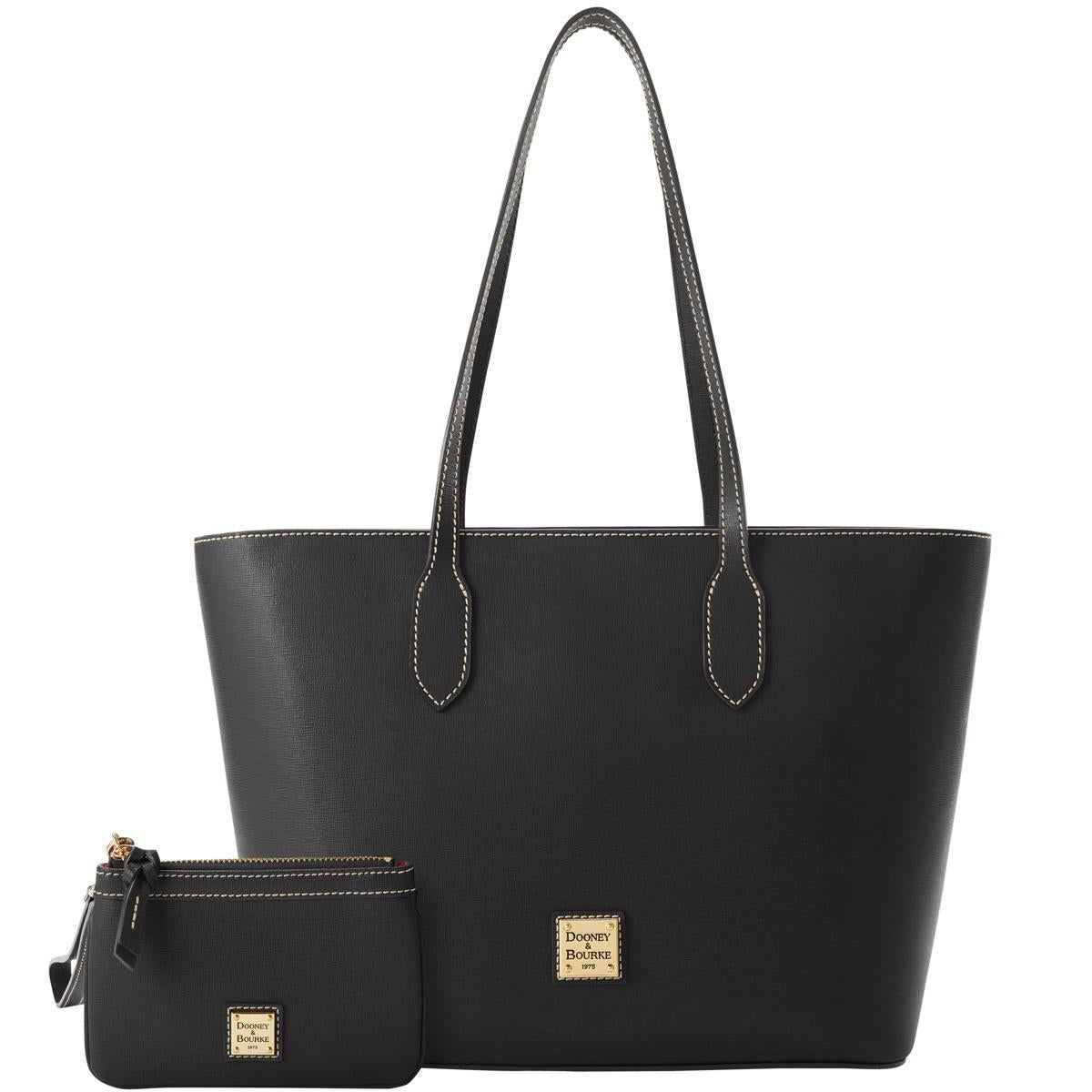 Dooney & Bourke Saffiano Tote and Medium Wristlet