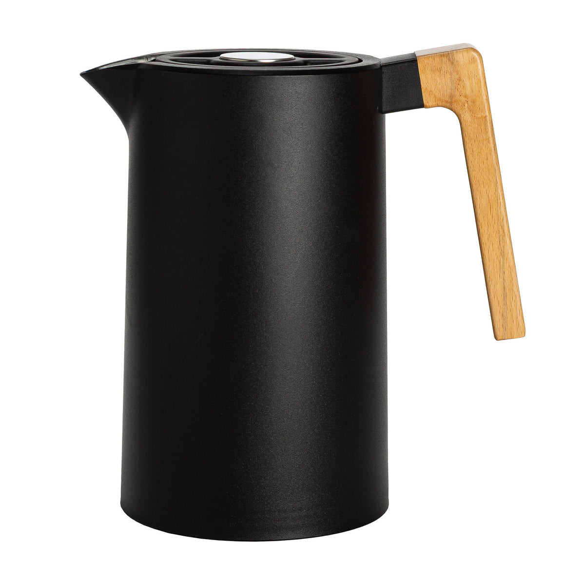 Primula 34oz Double Wall Vacuum Insulated Thermal Carafe w/ Beechwood Handle