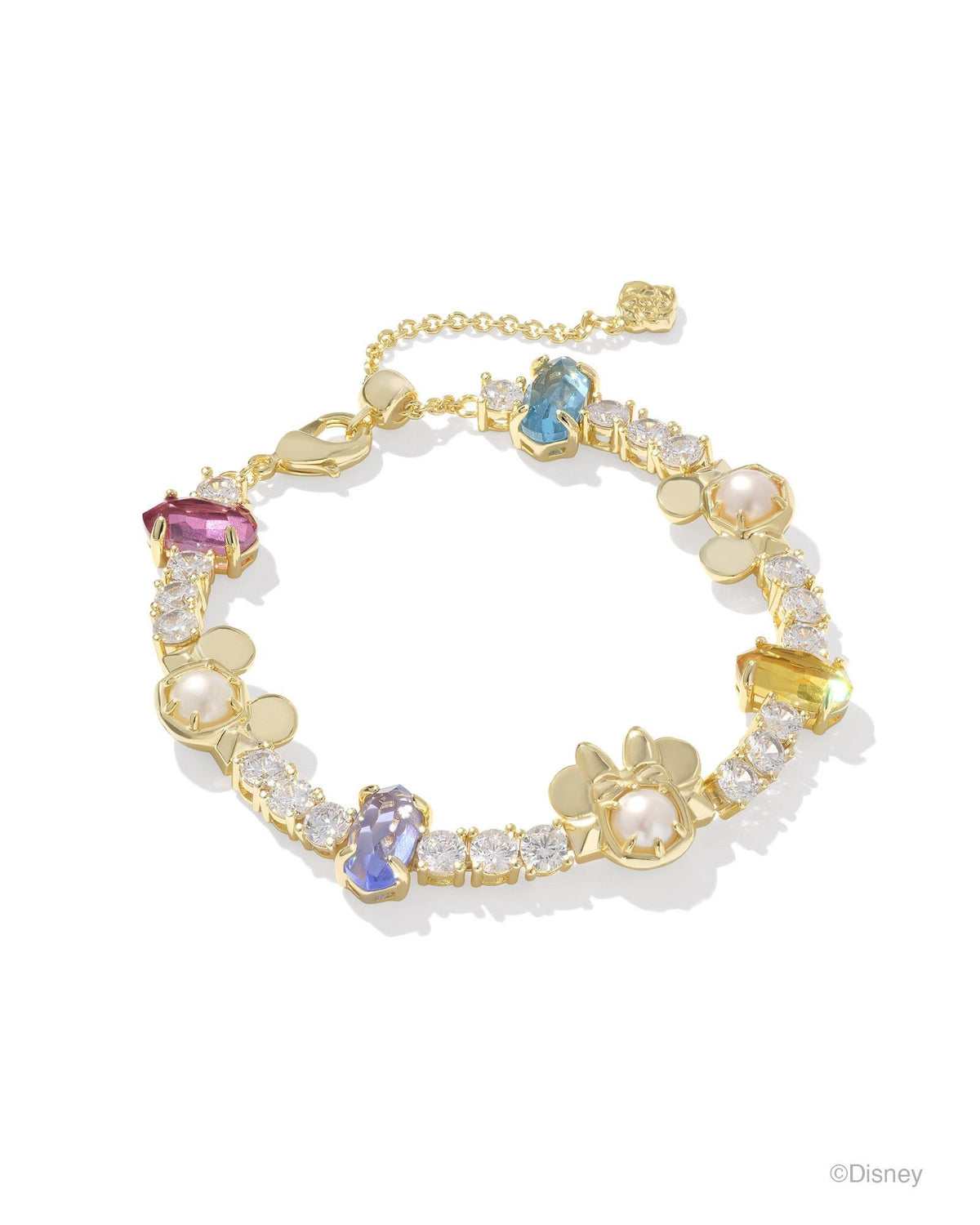 Kendra Scott Mickey Minnie Mouse Tennis Bracelet