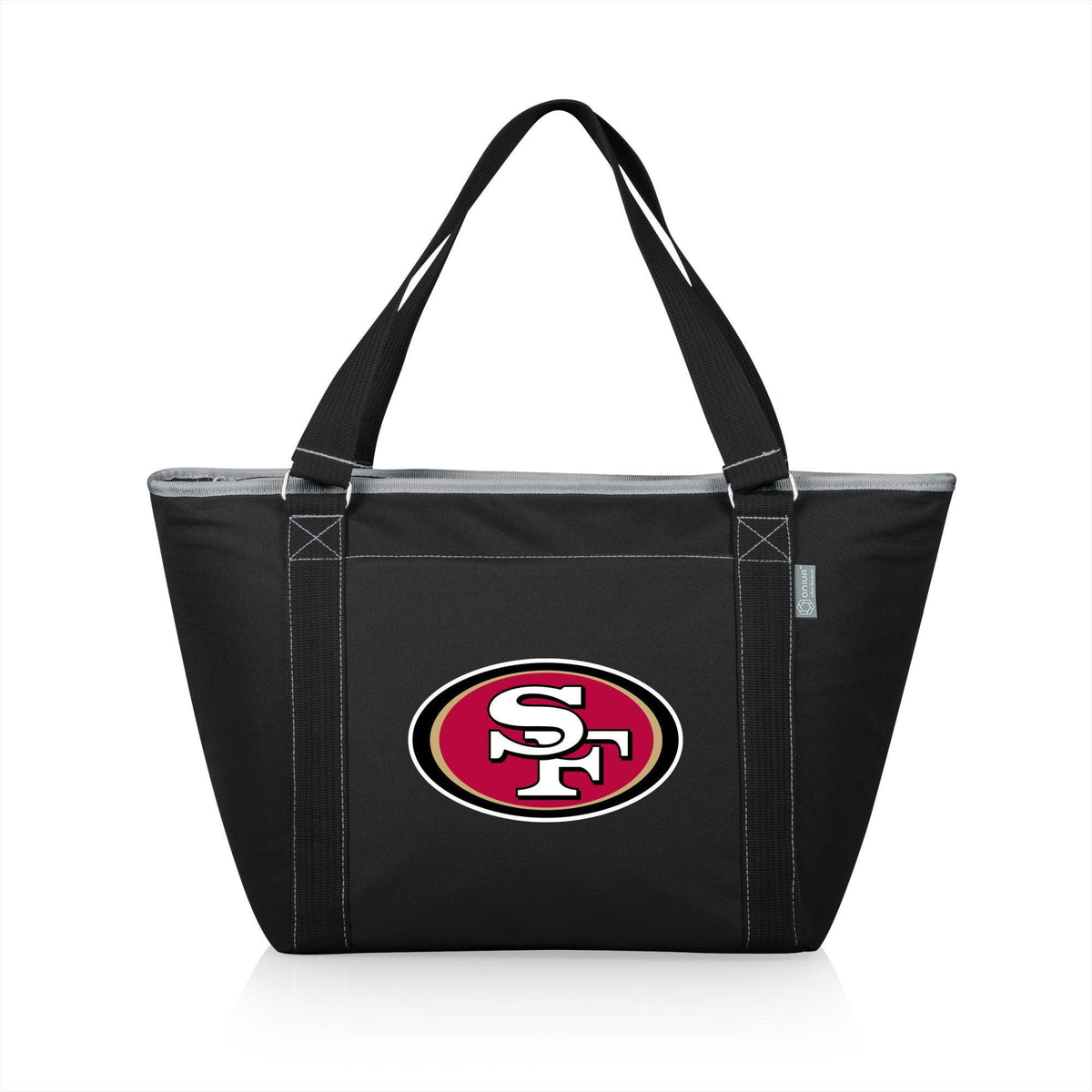 Picnic Time San Francisco 49ers - Topanga Cooler Tote Bag, (Black)